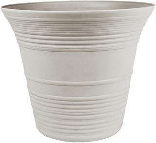 Sedona Round Planter - The HC Companies | Decorative 12-Inch Self-Watering Pot Planter for Indoor & Outdoor Plants | Cotta...