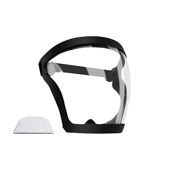 Facial Anti-Fog Hood - High Definition Face Cover, Professional Silicone Sealing Protection Gear, High Toughness Safety Shield | for Construction Work Electric Welding Food Manufacturing Kitchen