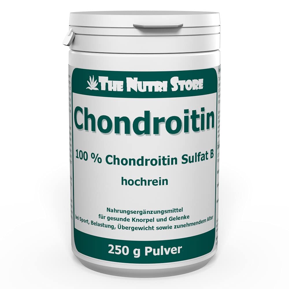 Chondroitin Sulfat 100% rein Pulver 250 g - für gesunde Knorpel und Gelenke