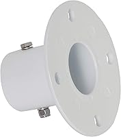 Vista 8 de ECOTRIC Brida de anclaje de cubierta de aluminio fundido sobre el suelo, escaleras/pasamanos/tobogán - 1 7/8 pulgadas de diámetro de 1.9 pulgadas