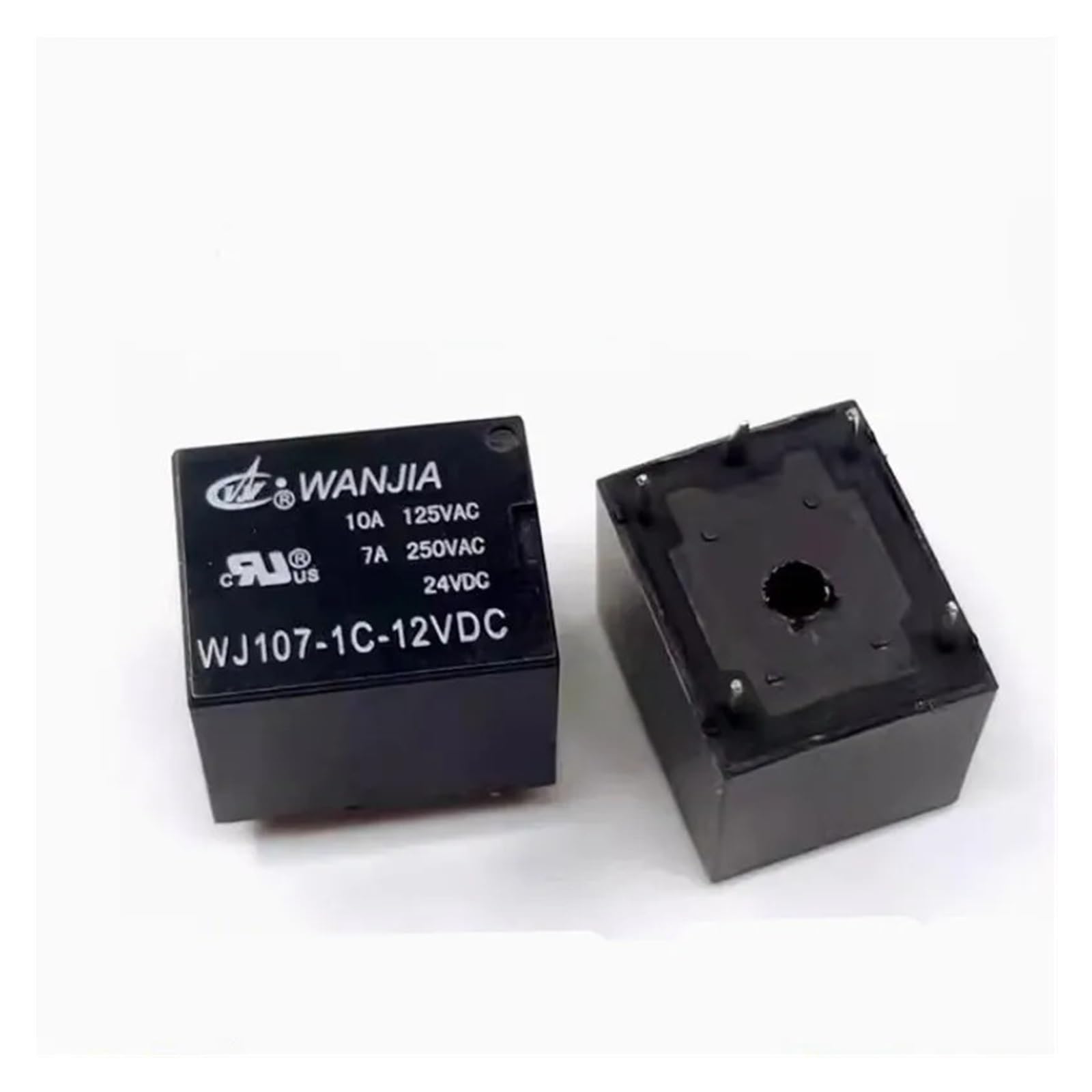OSHZIKJII Relay WJ107-1C-12VDC 12V 12VDC 12DCV 5PIN(20PCS)