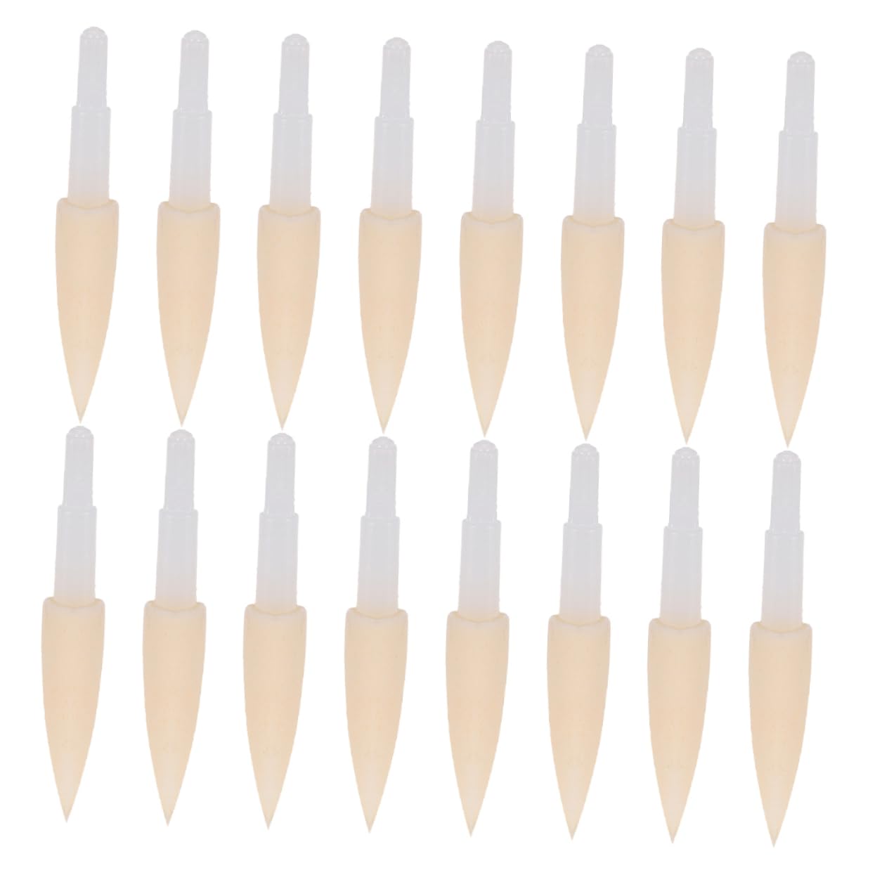 NUOBESTY 30pcs Soft Brush Pen Tips Refills for Calligraphy Comfortable Grip and Precise Control for Writing Drawing and Art Projects Easy to Install Replacement Heads