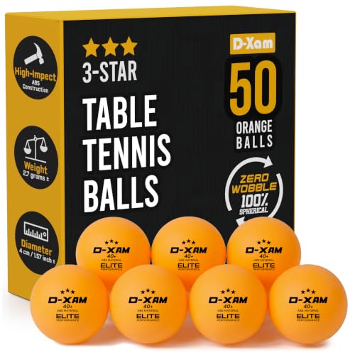 Image of Ping Pong Balls Professional ABS Table Tennis Balls 1 Star or 3 Star Bulk