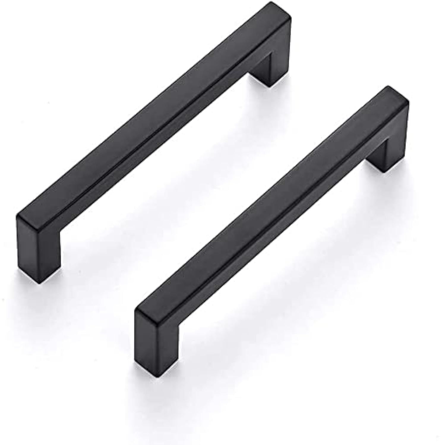 Lontan Black 10 Pack Cupboard Handles 288Mm Hole Centers Kitchen Door Handles Stainless Steel