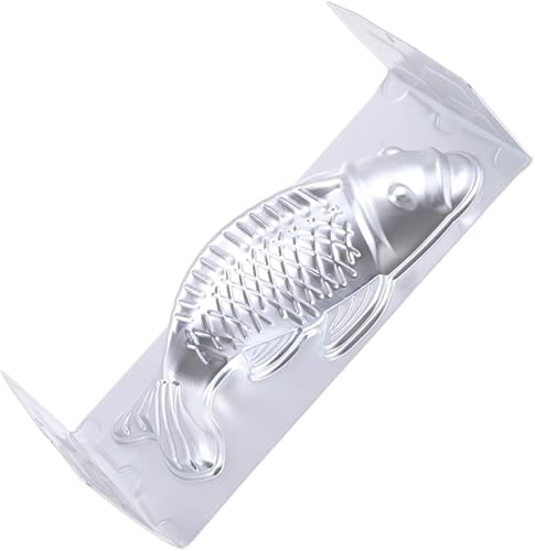 Miniatura 10 de HOLIDYOYO Molde de pescado de gelatina de caramelo, platos esmaltados para galletas, Molde de para resina, suministros de fiesta de Navidad, molde