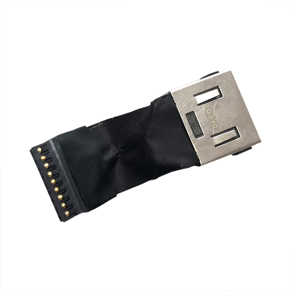 Gintai Gniazdo wtykowe DC Power Jack do Lenovo Thinkpad P16 Gen 1 21D6 21D7 P16 Gen 2 21FA 21FB GP540 5C11H81477 DC30100SM00 DC30100SN00 Charge DC Port dokujący