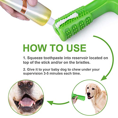 Pets-Empire-Dog-Toothbrush-Brushing-Stick-Non-Toxic-Natural-Rubber-Pet-Dog-Toothpaste-Dental-Clean-Oral-Health-Care-Fresh-Breath-Plaque-Removal-Aid-100-GMS-Mint-Flavor