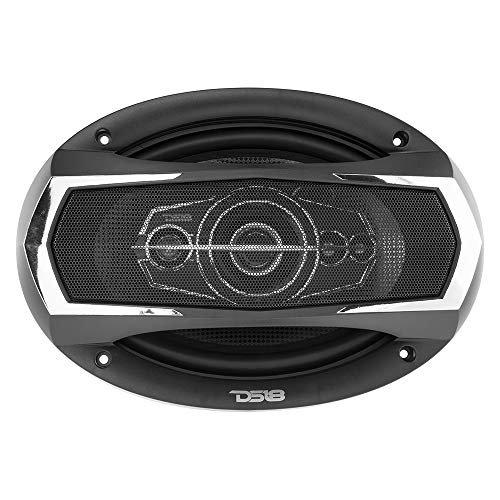 Ds18 Slc-N69X Coaxial Speaker - 6X9, 4-Way Speaker, 260W Max Power, 65W Rms, Woofer, Midrange, And Tweeters In One, Removable Cover Included - Select Speakers Provide Undiscovered Value - 2 Speakers #TOP3