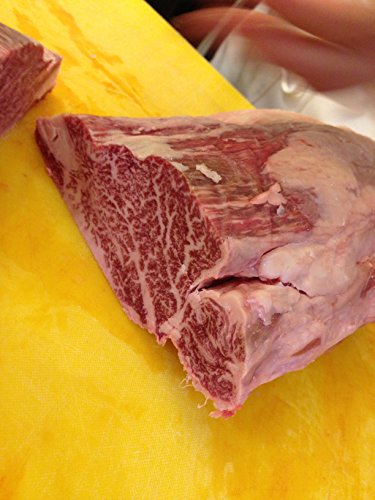 100% A5 Grade Japanese Wagyu Kobe Beef, Filet Mignon, 2 Pack of 8 Ounce