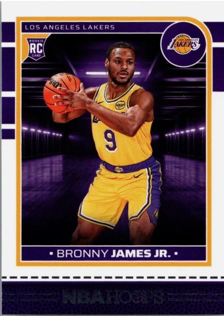 Amazon.com: 2024-25 Panini Hoops Bronny James Jr. Los