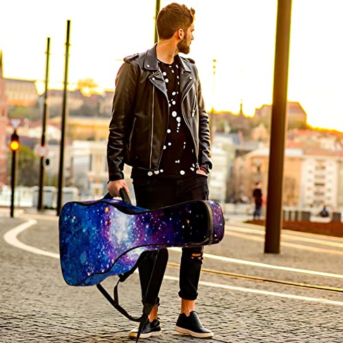 Étui de protection rembourré pour guitare acoustique classique Bleu paon, Multicolore 06, 42.9×16.9×4.7 in, Organiseur… - Les Beatles, Paul McCartney, John Lennon, RIngo Starr, George Harrison Étui de protection rembourré pour guitare acoustique classique Bleu paon, Multicolore 06, 42.9x16.9x4.7 in, Organiseur… – Image 7