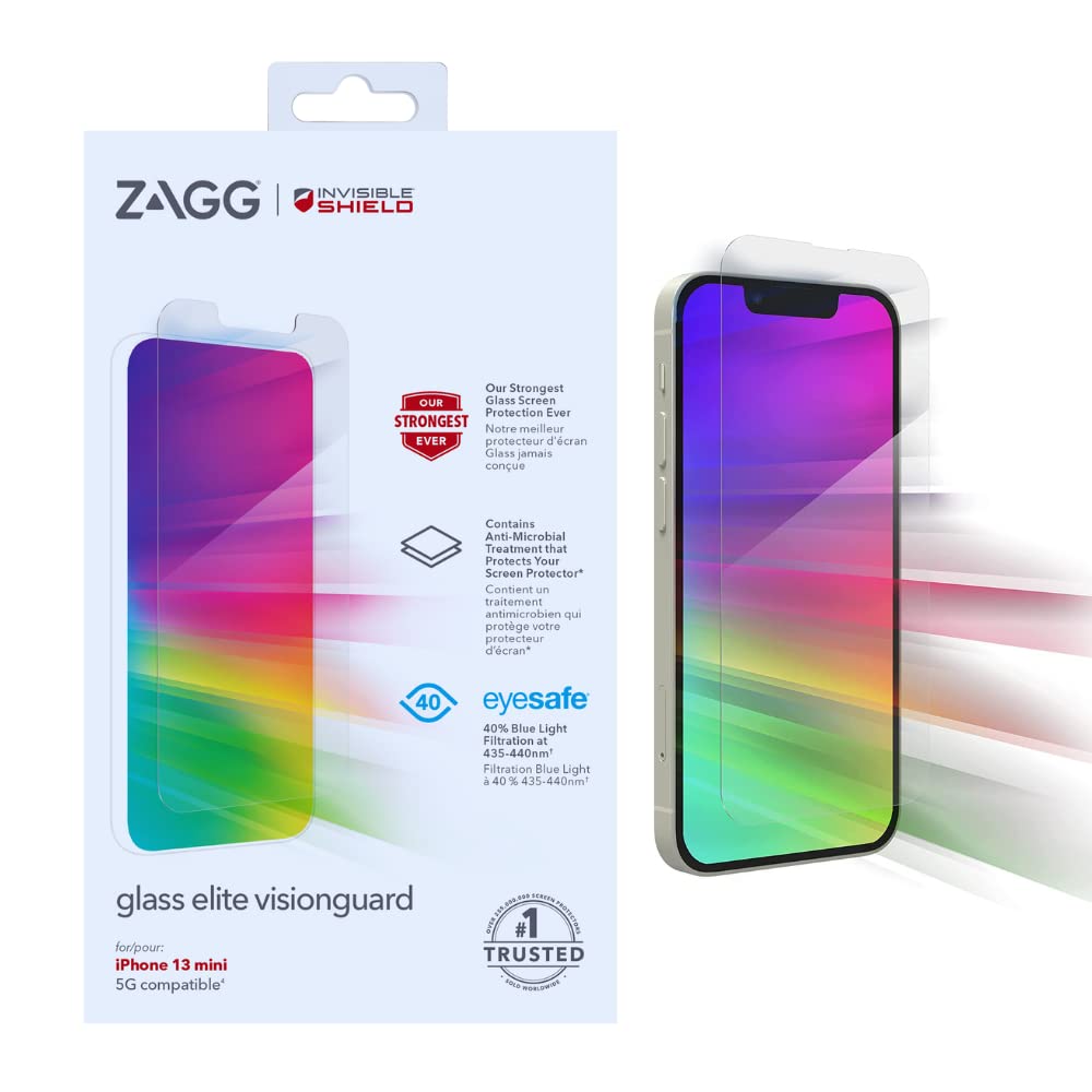 Zagg Glass Elite Vision Guard Più Protezione Schermo Per IPhone - Foto 6