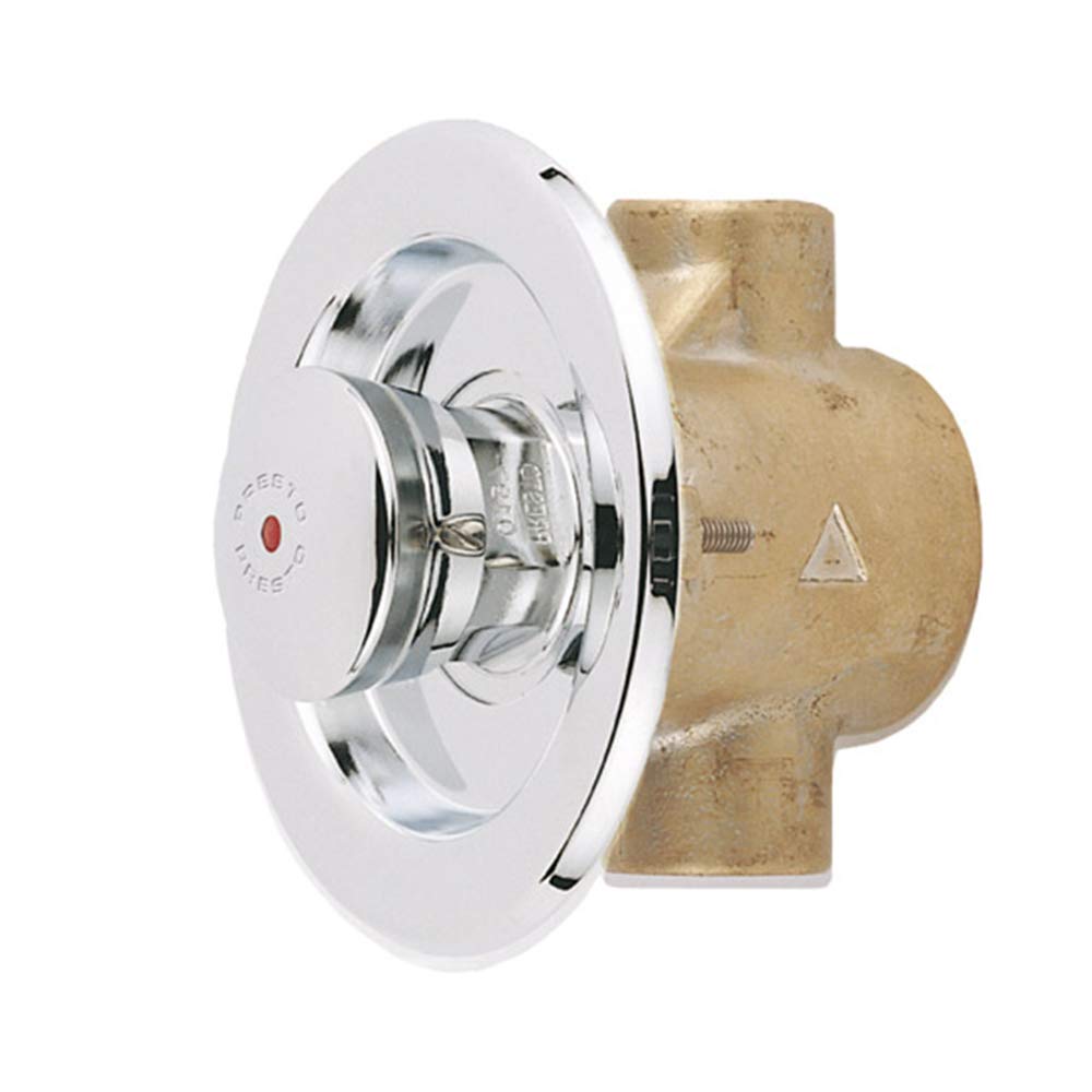 Presto 55 (f) embellecedor embutido 55030 Grifo temporizado de un agua para instalación empotrada con cuerpo y embellecedor embutido