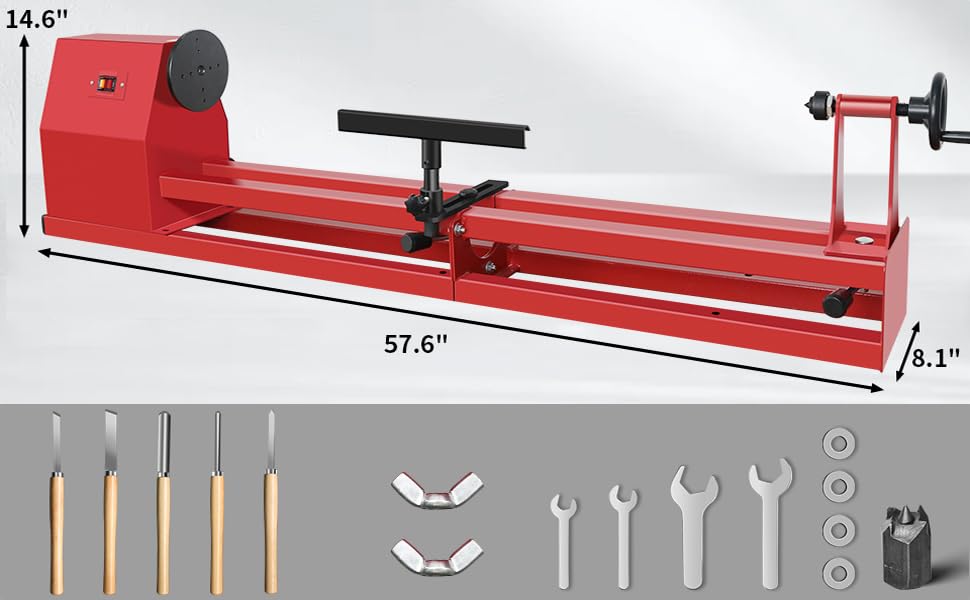 Wood Lathe 14" x 40",