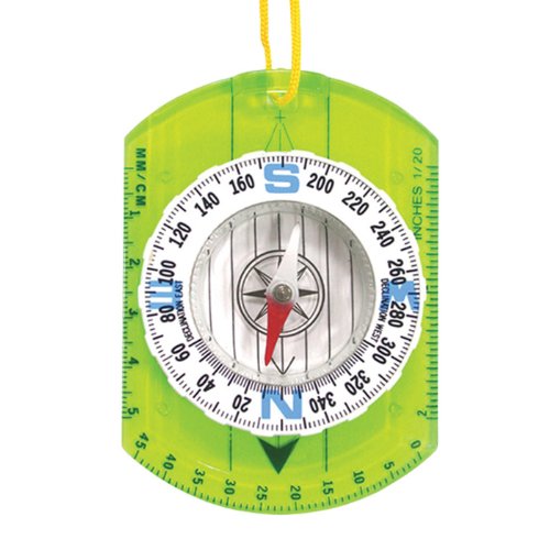 Highlander Orienteering Compass - Yellow