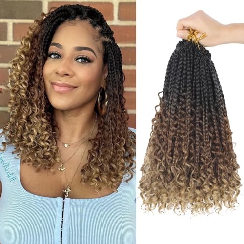 8 Packs Goddess Box Braids Crochet Hair for Black Women
