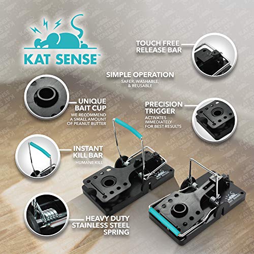 Kat Sense 4341930634 Large Rat Traps, Set Of 6 thumb #1