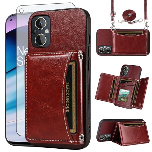 Accessoire OnePlus Nord N20 5G étui portefeuille verre trempé et range-carte
