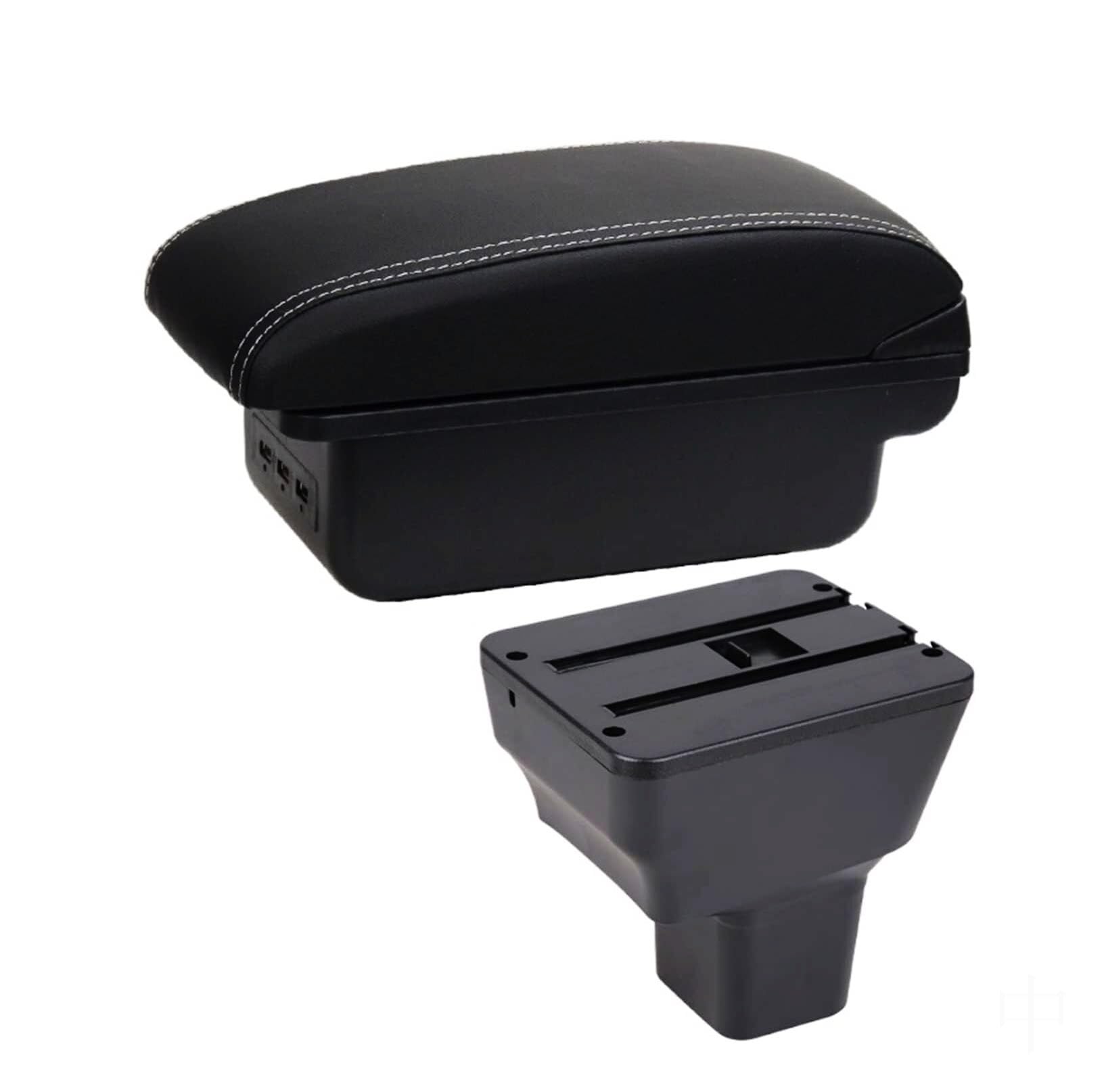 Centre Console For Nissan For Versa & For Almera 2020-2021 Armrest Storage For Box with USB