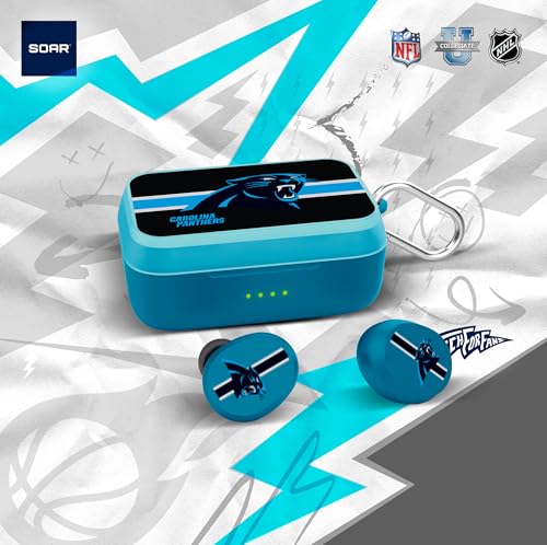 Image of SOAR NFL Wireless Sport Earbuds: Comfortable Fit & Convenient Charging