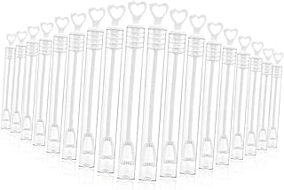 Empty Bubble Wand Bottle 18pcs Empty Bubble Wands Bottle Refillable Bubble Wands Tube Bubble Making Wands Refillable Bubble Wand