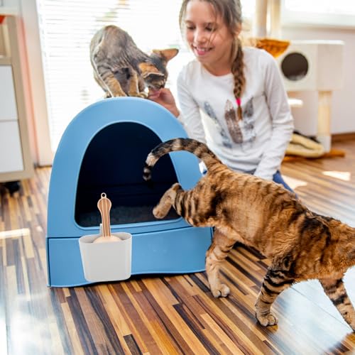 Toddmomy 1 Conjunto De Pá Para Areia De Gato Pá Para Limpeza De De Animais De Estimação Pá Para Arei