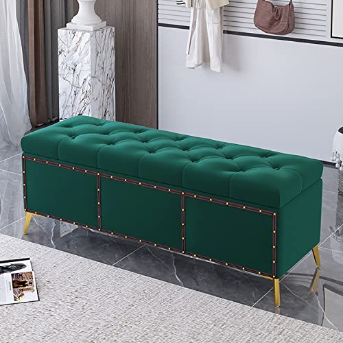 Banco de almacenamiento de entrada con asiento acolchado, pies ajustables, zapatero versátil y taburete cambiador para dormitorio, sala de estar, pasillo