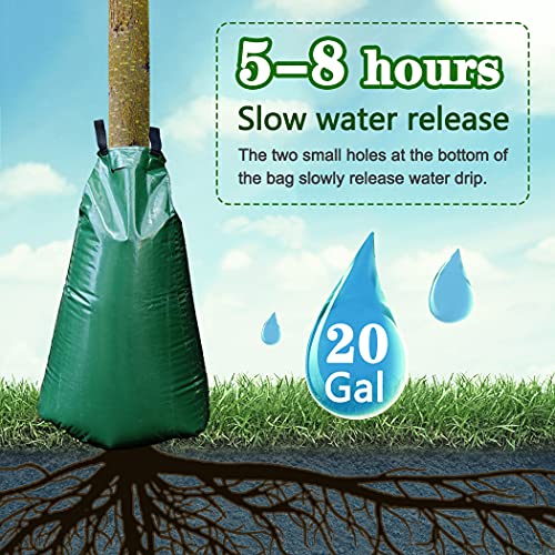 Reusable 20-Gallon Tree Watering Bags (12-Pack)