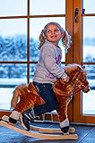 Happy People 58409 Schaukelpferd Haflinger (4-Fach Sound)