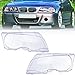 Front Headlamp Headlight Lens Cover, Clear, E46, 2Door, 3 Series, Coupe, 98-01, 1Pair