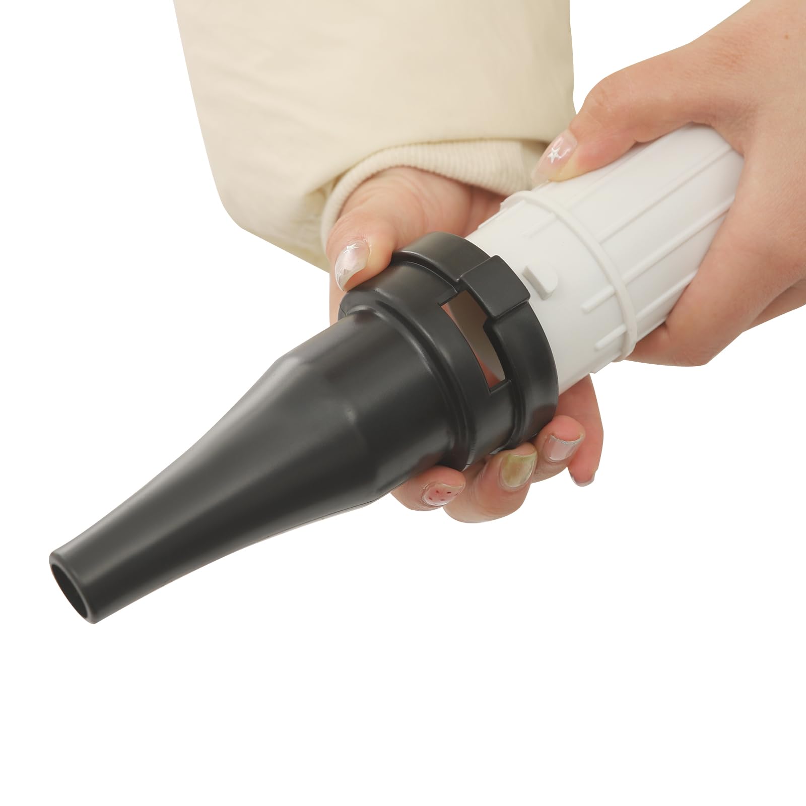 Asciugacapelli professionale per animali domestici, 2100 W, con 9 livelli e 3 ugelli, temperatura 25-60 °C, protezione contro il surriscaldamento, asciugacapelli per cani e gatti (nero)