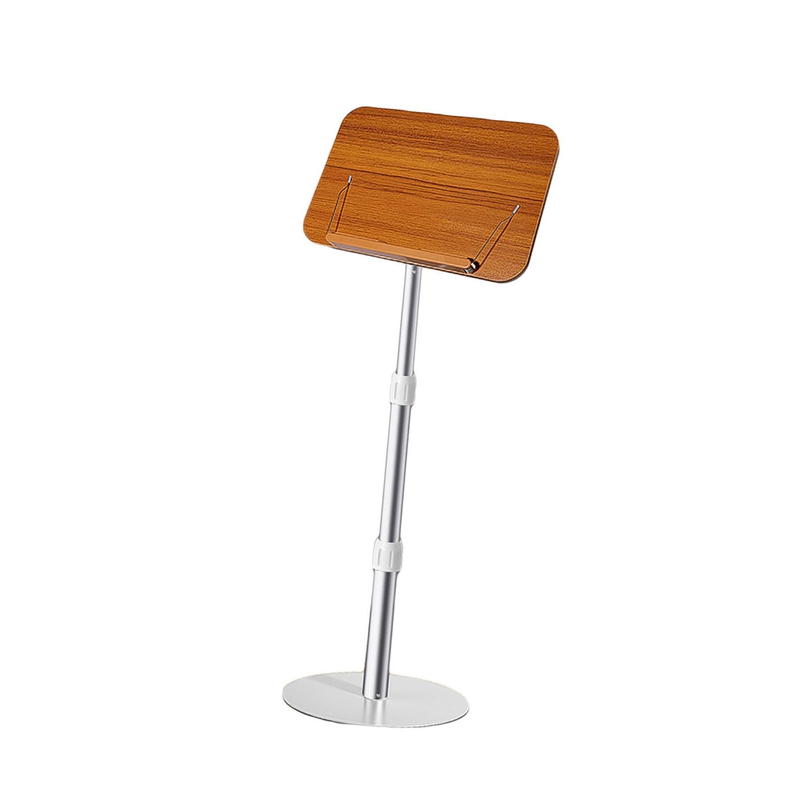 Générique Support de Livre sur Pied réglable - Support de Lecture Mains Libres avec Base Robuste, idéal pour la Maison, Le Bureau et l'école, Hauteur réglable de 60 à 110 cm (Couleur 2)