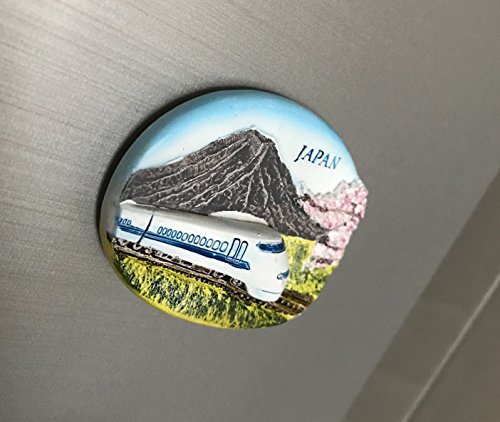 Imán decorativo 3D Japan Shinkansen 5x7 cm miniatura 7