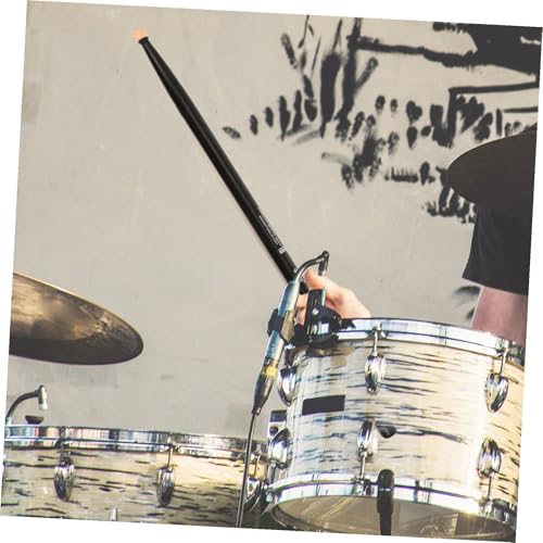 2 pares de baquetas de arce con agarre suave para principiantes y práctica de percusión miniatura 7