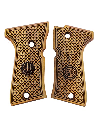 Beretta poignée pistolet compacte bois noyer crosse plaquettes Ars.09