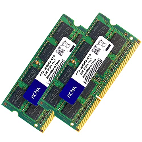 yAmazon.co.jp z HCMA Komputerbay݊݃ 16GB 1333MHz m[gPCp 204Pin SO-DIMM DDR3-1333 PC3-10600 8GB×2g mF ۏ