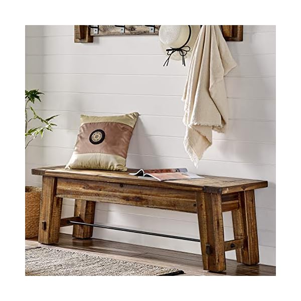 Alaterre Furniture Durango 60" L Wood Entryway/Dining Bench Alaterre Furniture Durango 60" L Wood Entryway/Dining Bench