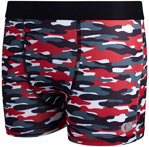 image for Only Boys Compression Shorts - Boys' Dry Fit Performance Boxer Briefs 