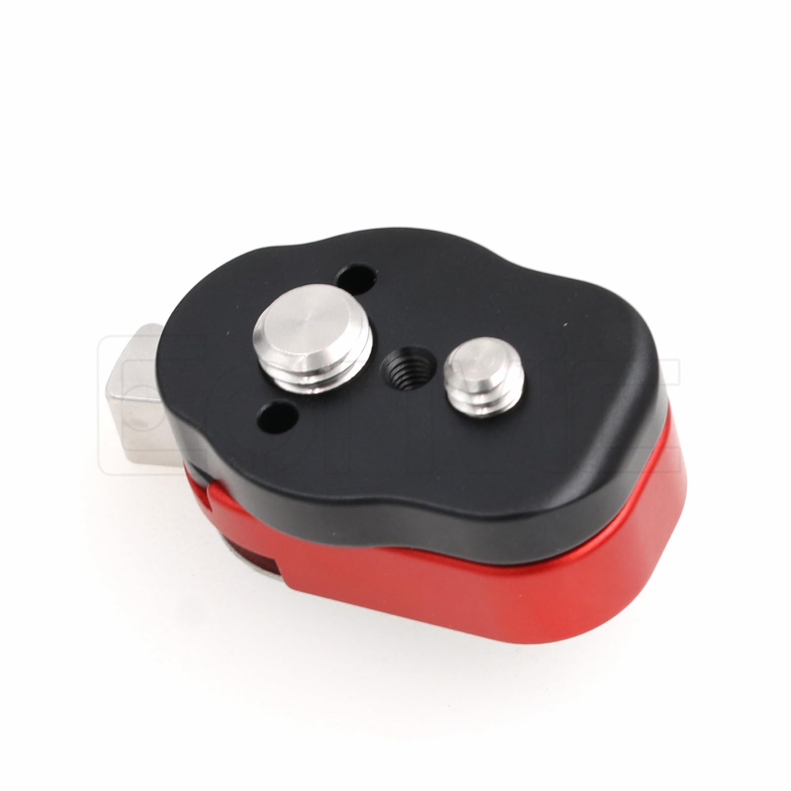 Eonvic 3/8" Screws Mini Quick Release Plate Lock Mount for ARRI RED Camera Monitor Camera Tripod LCD Monitor Magic Arm (Red) - Image 4