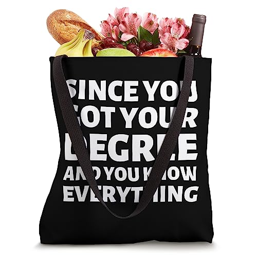 Bolso Tote Since You Got Your Degree miniatura 4