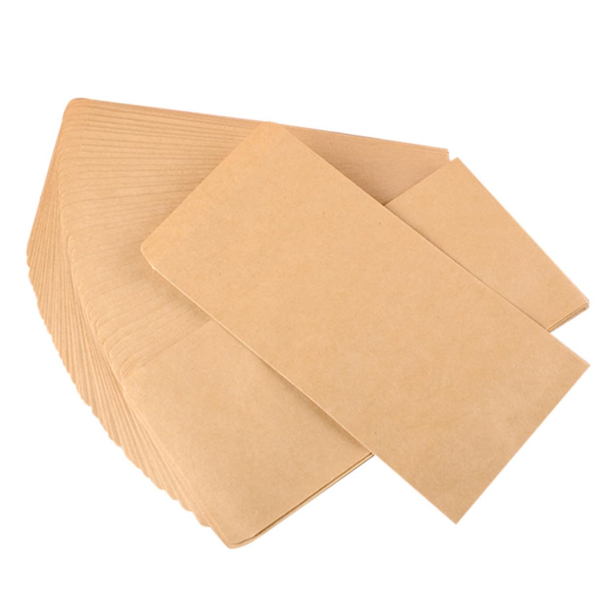 200 Pezzi 100 Buste di Carta Kraft Gialle 17,5X11 CM Spesse Buste Classiche per Ufficio e Scuola per Cartoline e Inviti Confezione da 100 Pezzi per Eventi e Corrispondenza