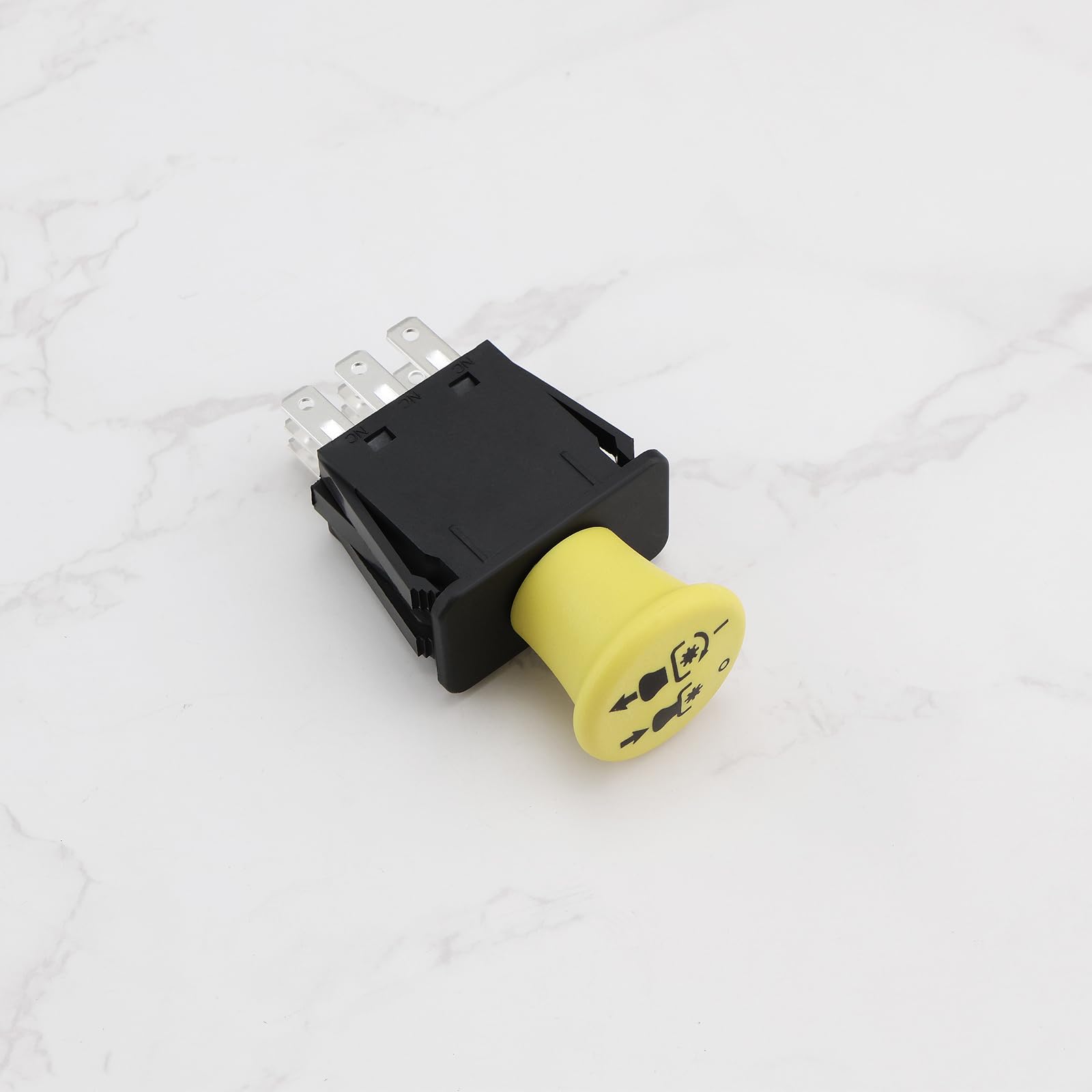 1 interruttore PTO compatibile con John Deere L120 L130 D140 D150 D155 Compatibile con trattori da prato Scotts L2048 L2548 430-559 77,4 x 43,7 x 24,1 mm