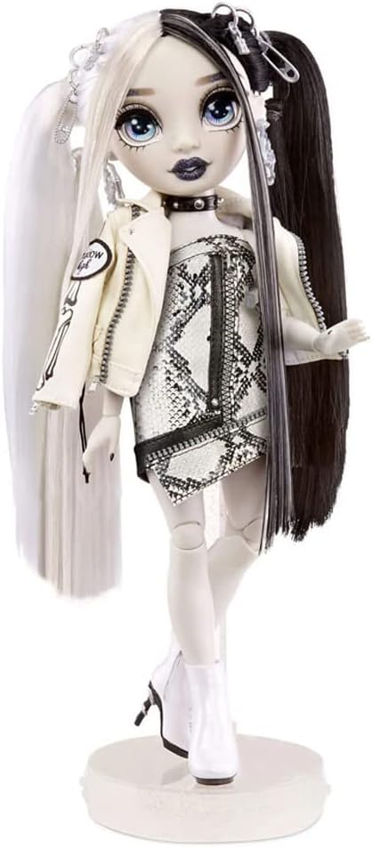 Shadow S1 Heather Grayson Grayscale 11 Inch Fashion Doll, 2 Grey Designer Outfits To Mix & Match With Accessories, Multicolor
