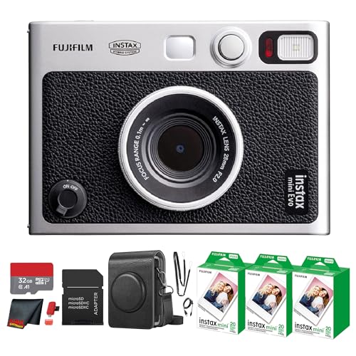 Amazon | Fujifilm Instax Mini EVO ハイブリッドインスタントフィルム