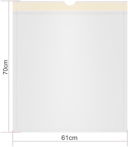 Miniatura 5 de Bolsas de basura meidong de 13 galones, grandes, altas y con cordón de cocina, fuertes y multiusos, para cubo de basura (5 rollos/95 unidades)