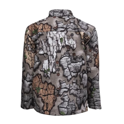 Soft Shell Impizi Jacket: Zips into Impizi Parka Late Seezyn Camo XL4