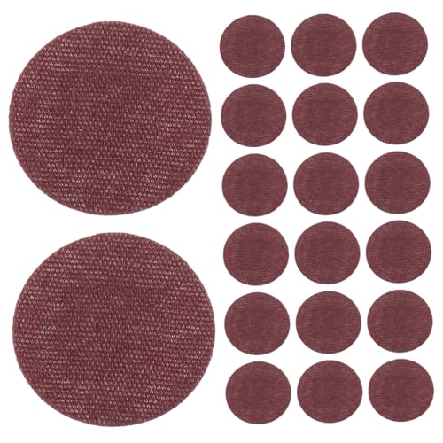 HAWILLOSCH 50 Pcs Vendaje cubierta de zapata estabilizadora toalla de microfibra empuñaduras antideslizantes cubrir heridas en los dedos vendas de tamaño pequeño Tela elástica Coffee