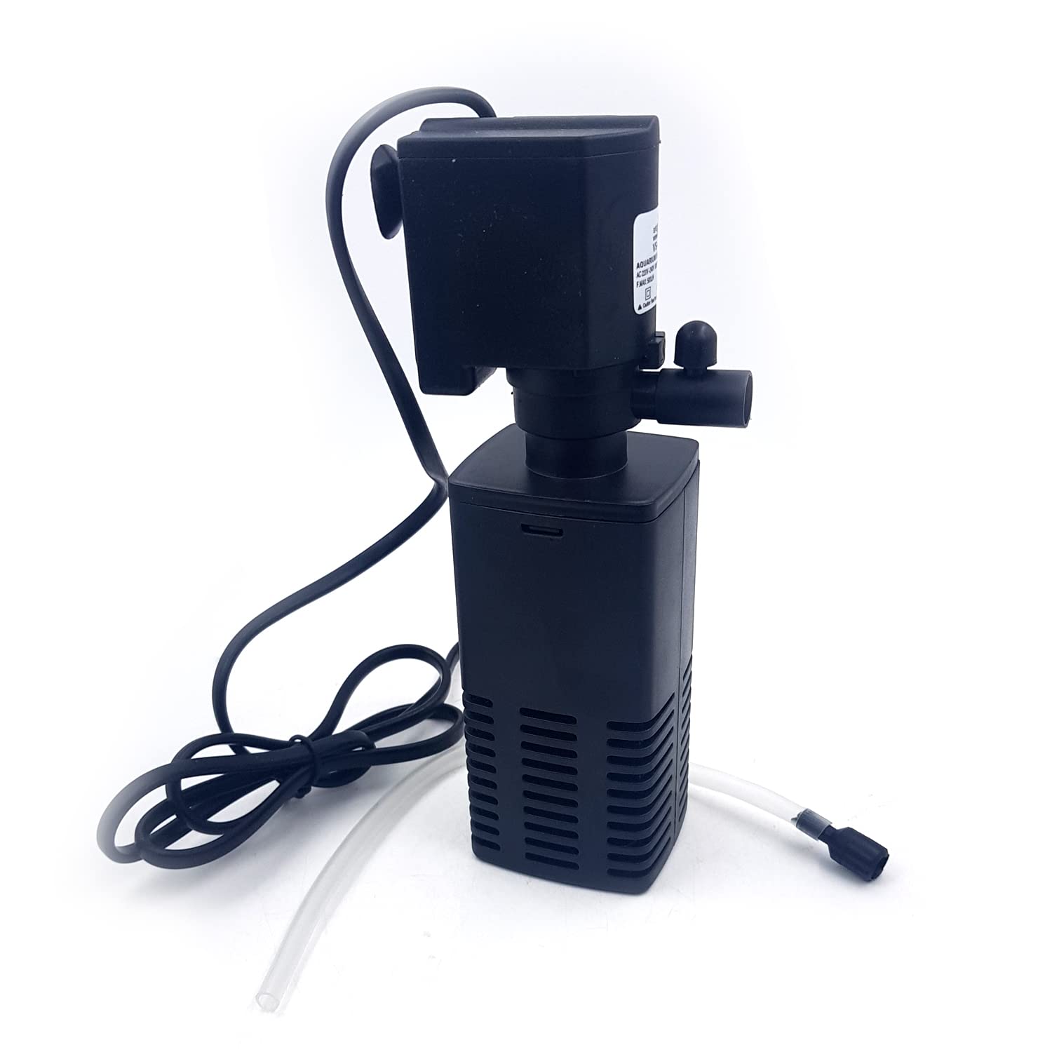 VENUS AQUA VS-420F Aquarium Internal Filter Suitable For Small Mini Tank (10-20 Litre) (Power: 6W, Flow MAX: 500 L/H)