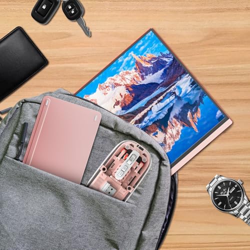Image of Veout 2.5K /144Hz Gaming Monitor with Bluetooth Mouse & Foldable Keyboard 16-inch Portable Monitor