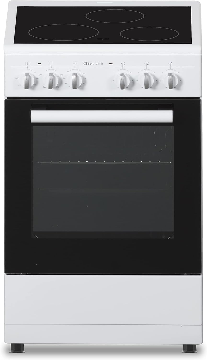 SOLTHERMIC COMBO PACK COCINA VTC BLANCA 50X50 + CAMPANA H60P INOX / 50 CM/GRAN CAPACIDAD EXTRACCION/ALTA GAMA